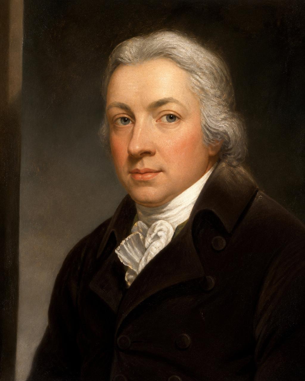 Retrato de Edward Jenner, médico inglês criador da vacinação